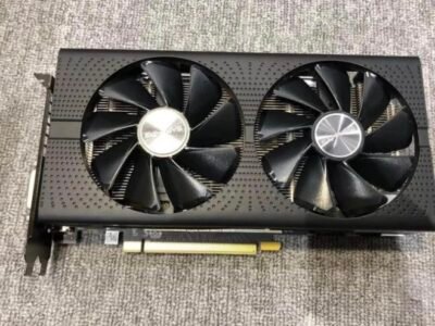 Carte graphique RX 580 8 giga. Gamer et audiovisuelle