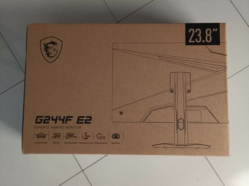 écran gamer MSI G244F E2 24" 180HZ