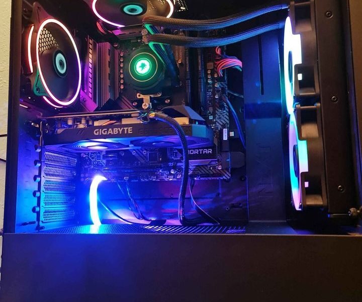 Gaming and workstation PC Ryzen