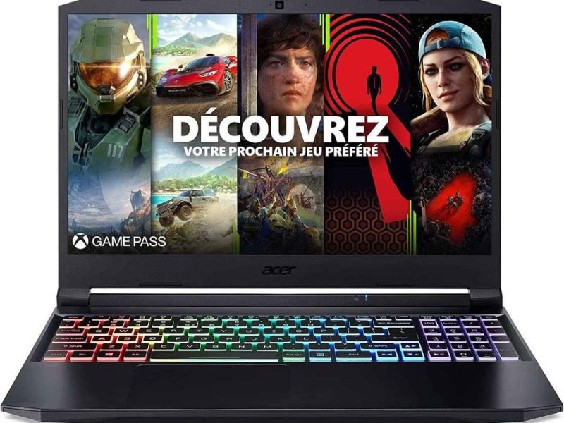 Gamer Acer Nitro 5 11eme Generation RTX 3060