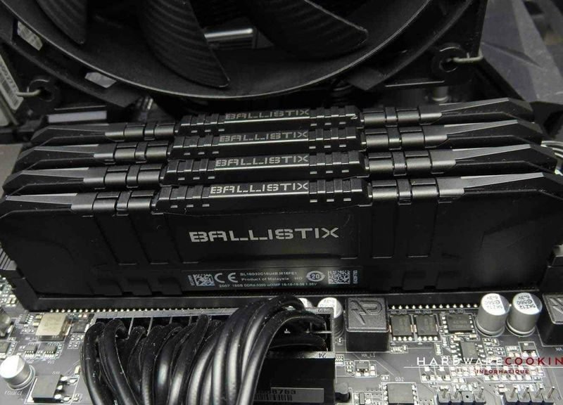 KIT Barrette Ram Gamer Crucial Ballistix DDR4