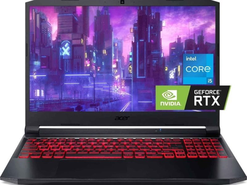 Gamer Acer Nitro 5 avec RTX 3050 Ti graphics