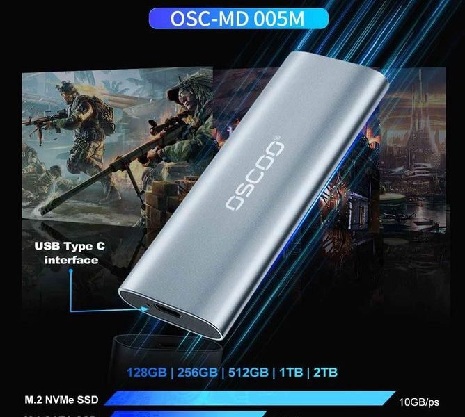 ORIGINAL Disque Dur SSD Externe 1TERA USB-C