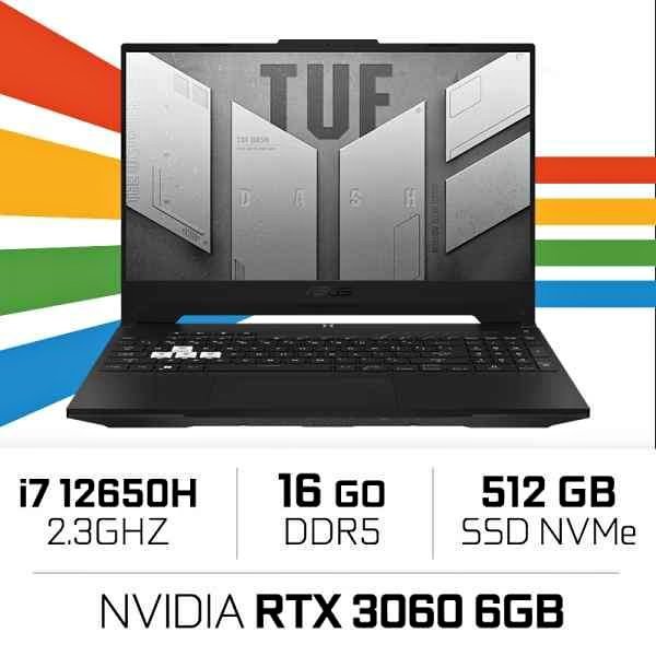 Magnifique Gamer Asus TUF i7 12eme Gen