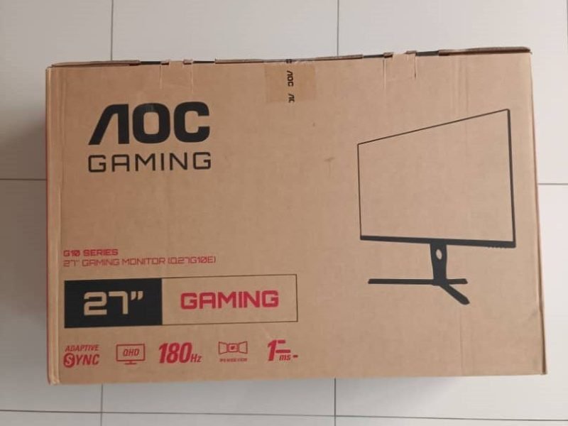 Ecran gamer AOC 2K 180hz IPS 1ms 27pouces