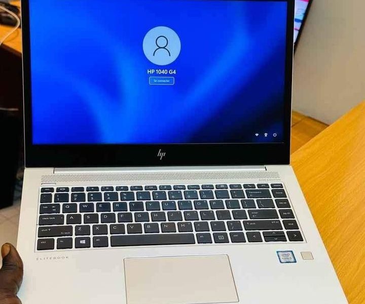 HP Elitebook 1040 g4 - ULTRASLIM Face ID Core i5 7eme gen turbo 3.9ghz