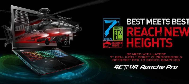 Laptop Gaming MSI 17.3 inch core i7