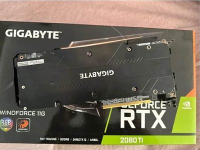 Carte graphique RTX 2080 ti 11 Go