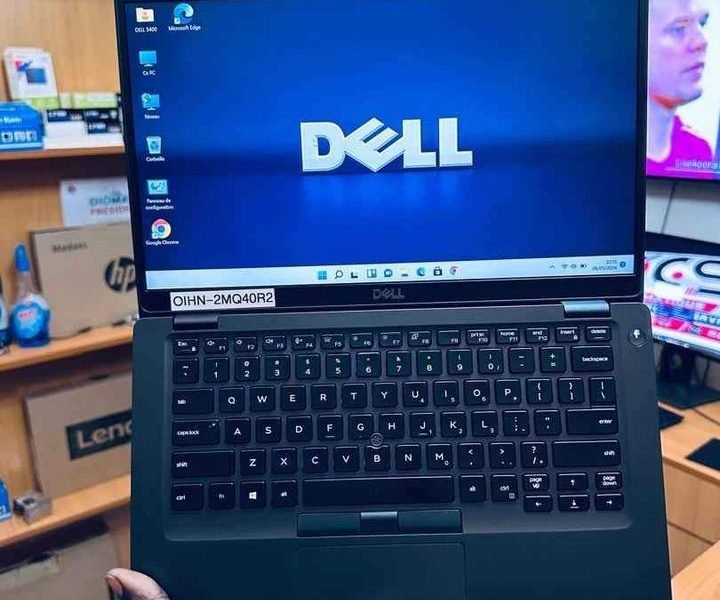 Modèle : DELL Latitude 5400 Core i5 turbo 4.1 GHz 8e gén, Face ID, SSD 512 Go