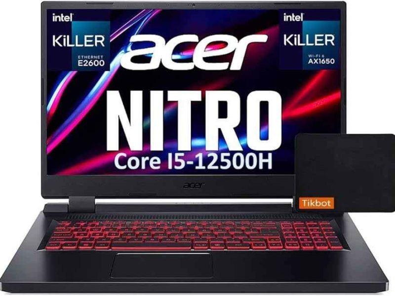 Gamer Acer Nitro 17 pouces 12eme Generation