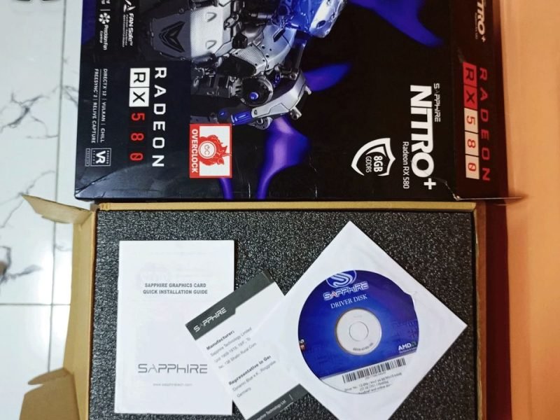 Carte Graphique AMD SAPHIRE NITRO+ RX 580 8 GO GDDR5