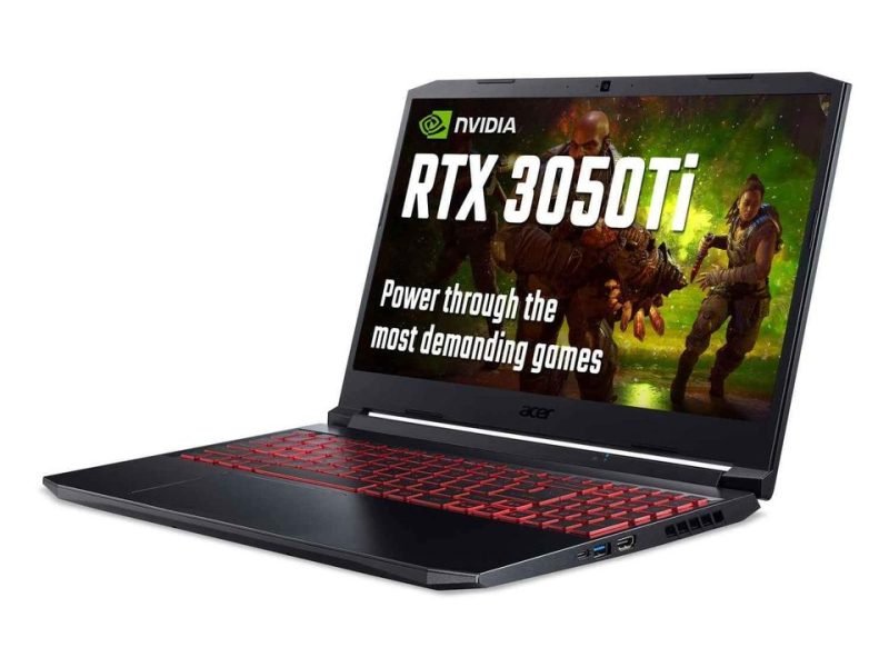 Gamer Acer Nitro 5 avec RTX 3050 Ti graphics