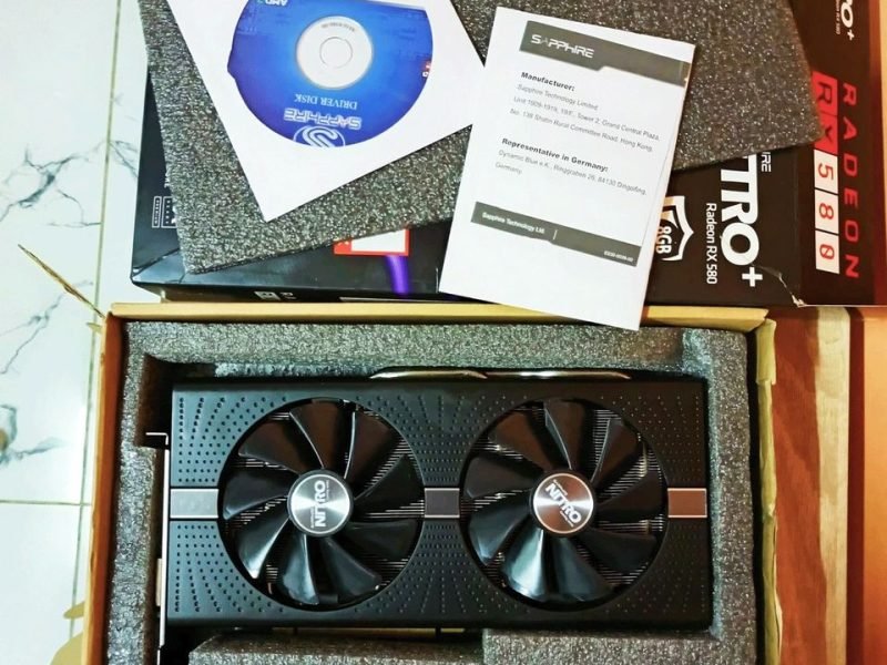 Carte Graphique AMD SAPHIRE NITRO+ RX 580 8 GO GDDR5