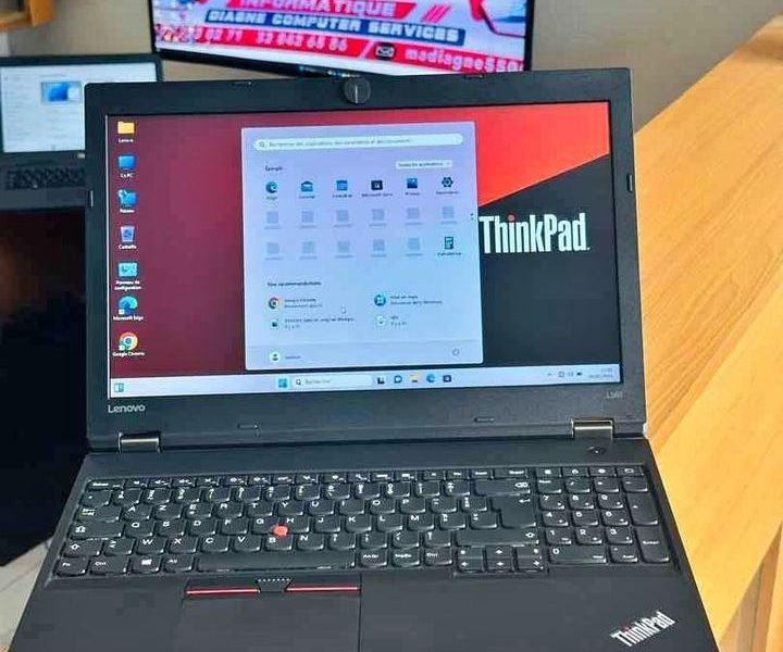 Lenovo ThinkPad L560 Core i5 turbo 4.1 GHz Fréquence de base 2.5 GHz SSD 512 Go
