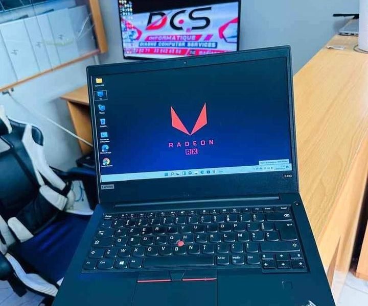 Lenovo Thinkpad e480 GamerGraphique Radeon Rx 2gb dedie 8e gn( 8CPUs)Core i5 turbo 4.1ghz