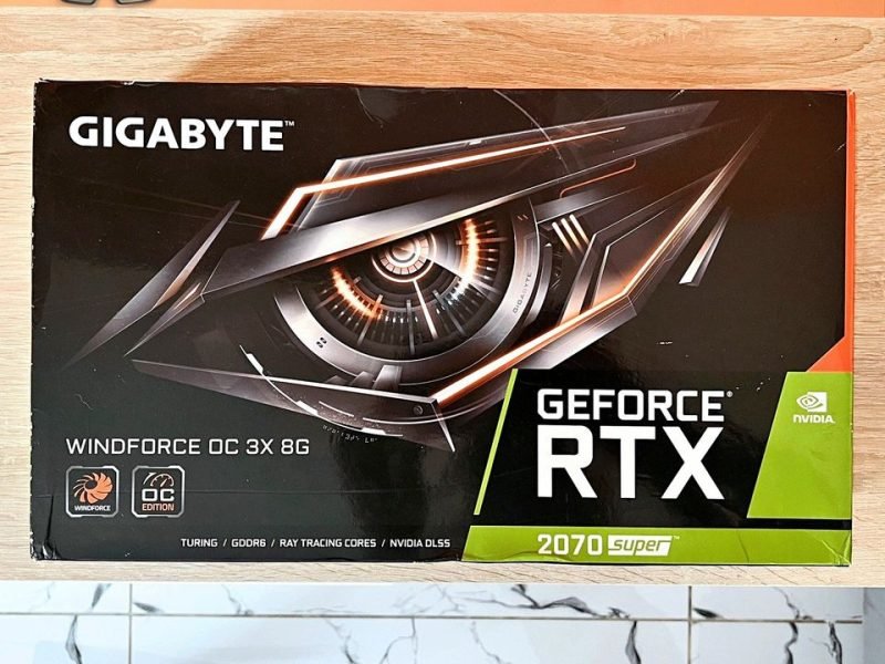 Carte Graphique NVDIA RTX 2070 SUPER 8 GO GDDR6