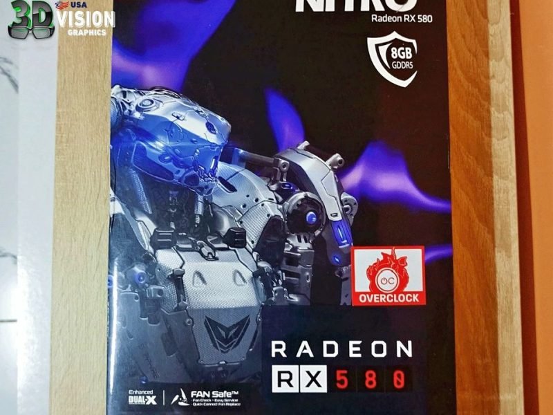 Carte Graphique AMD SAPHIRE NITRO+ RX 580 8 GO GDDR5