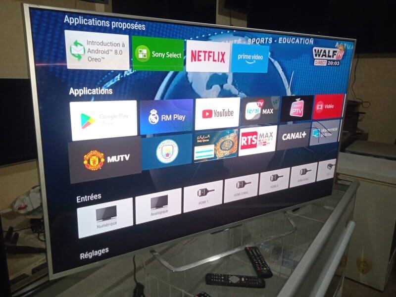 Smart SONY BRAVIA Android 4K 55 pouces