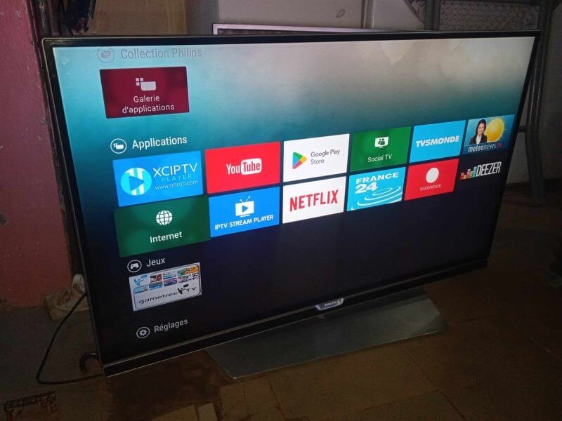 PHILIPS 43 pouces avec IPTV gratuite