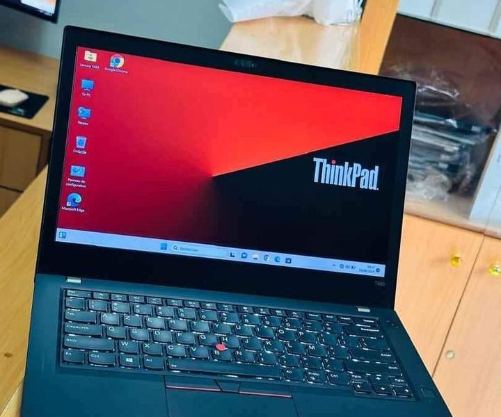 💥 Lenovo Thinkpad T480 🏷️ Core i7 turbo 4.1ghz ▪️ D’origine française Double Batterie