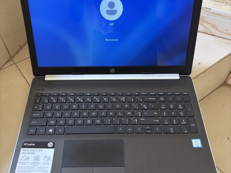 Hp core i7 8eme génération 1000gb ssd de stockage ram 12gb ecran tactile