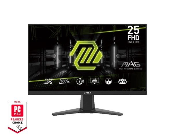 ecran gamer MSI MAG 256F 25" 180hz 1ms