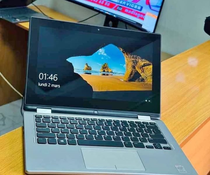 🔥Dell Inspiron 11 ( hybride 2-in-1) Tactile Rotatif Processeur Intel 🔲 Léger -UltraSlim