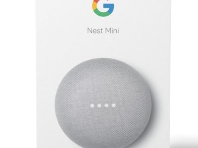 Enceinte Intelligente Google Nest Mini - 2 ème Génération - Blanche