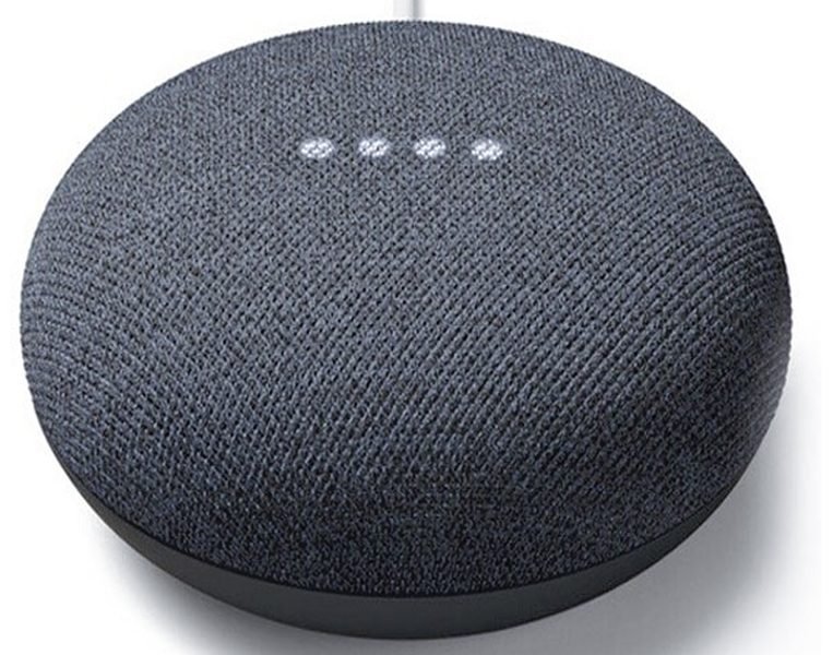 Enceinte Intelligente Google Nest Mini - 2 ème Génération - Noire