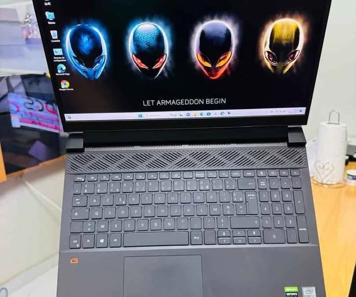 💥 DELL G15 - 5510 Gamer 🎮 10e gen Core i7 ~ Turbo 4.8ghz Graphics Nvidia RTX 4gb dediée