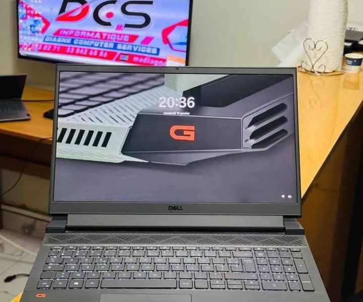 💥 DELL G15 - 5510 Gamer 🎮 10e gen Core i7 ~ Turbo 4.8ghz Graphics Nvidia RTX 4gb dediée