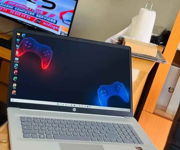 💥 HP Laptop 17 - UltraSlim 2023 12e generation ( 8Cpus ) Ryzen 5 series 7000 2.8ghz
