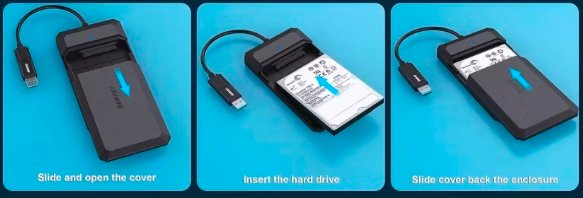 Boîtier disque dur externe pour votre SATA