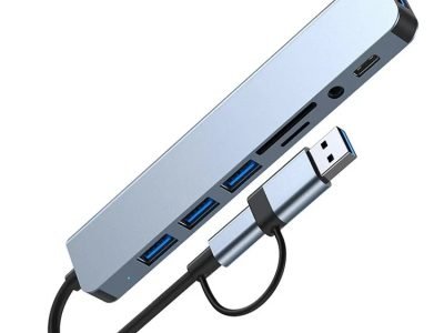 Adaptateur 8 en 1 Type C USB