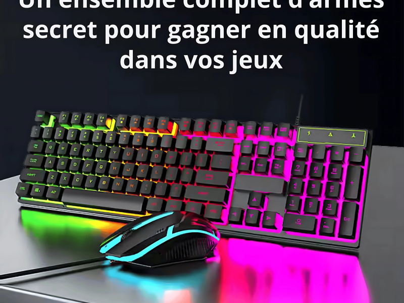 Combo Clavier et Souris Gaming Couso K323