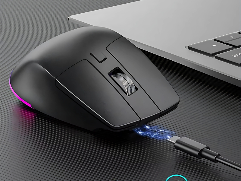 Souris de Jeu Sans Fil Ergonomique F9