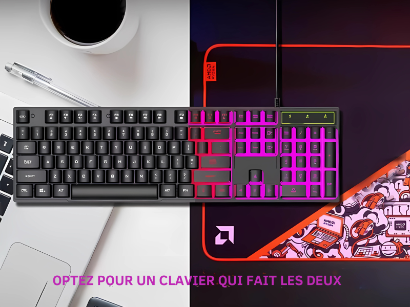 Clavier Gaming 104 Touches RVB