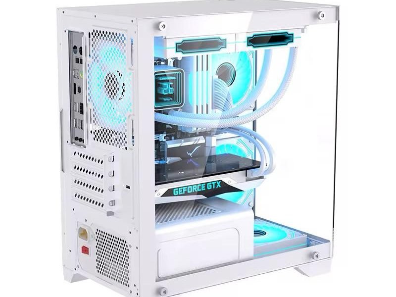 Pack Boîtier Gaming Lovingcool + 5 Ventilateurs RGB Lovingcool 120mm
