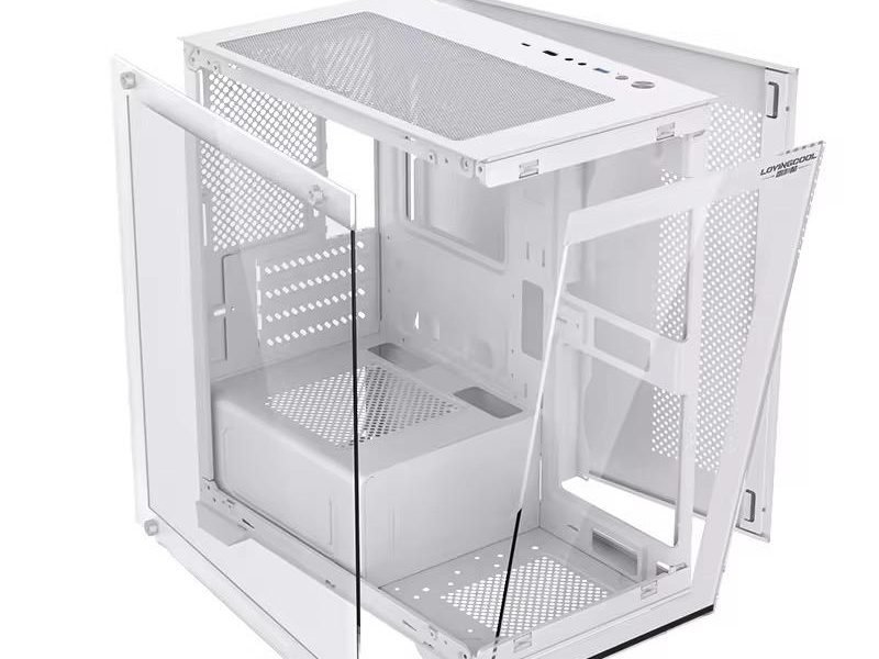 Pack Boîtier Gaming Lovingcool + 5 Ventilateurs RGB Lovingcool 120mm