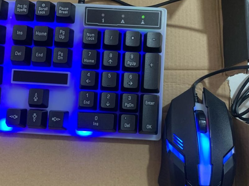 PACK CLAVIER SOURIS RGB GAMER 15.000 CFA