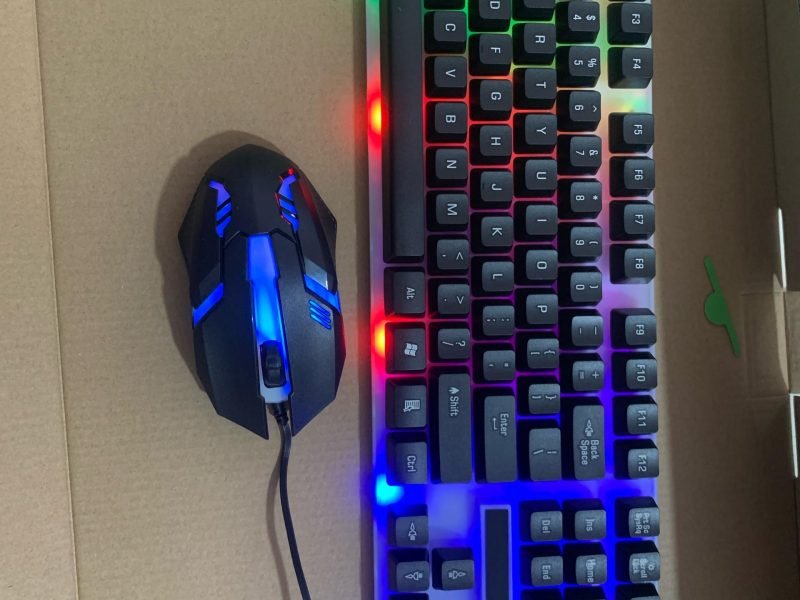 PACK CLAVIER SOURIS RGB GAMER 15.000 CFA