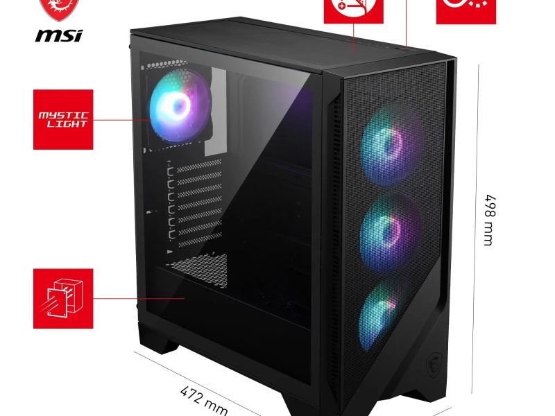 boitier MSI MAG FORGE 320R AIRFLOW