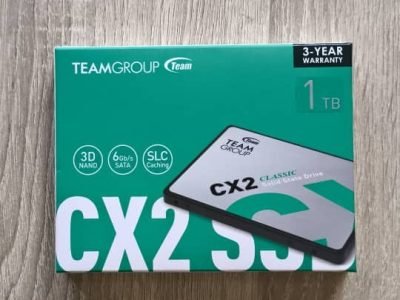 disque dur SSD 2.5" TEAMGROUP CX2 1TO